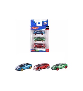 Speed Car 3'lü Metal Die-cast Araba Hot Wheels Benzeri Oyuncak Model Araba Seti