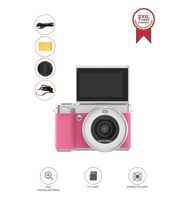 Dijital Fotoğraf Video Kamera Wifi 5K CMR45 Pembe