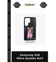 Samsung S26 Ultra Uyumlu Kılıf Özel Detay Cihaz Koruma Cep Kılıfı