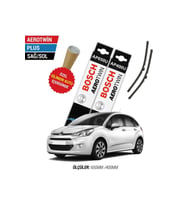 Citroen C3 Silecek Takımı (2010-2015) Bosch Aerotwin Plus