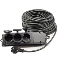 Mey İthalat® Topart 01558 20 Metre Grup Prizli Uzatma 3X2,5 Kablo