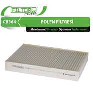 C8364 Nissan Qashqai II 2014-2019 Filtorq Polen Filtresi