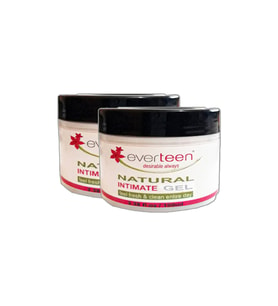 Everteen Natural İntimate Gel Bayan Genital Bölge Temizleyici Rahatlatıcı Hijyen Jeli 100 ml x 2 Adet