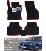 Volkswagen Polo (2017-2025) Uyumlu EVA Paspas Tam Set–Araca Özel,Su Geçirmez,Hızlı ve Kolay Montaj