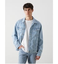 LCW Jeans İndigo Rahat Kalıp Erkek Jean Ceket