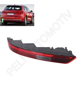 Audi Q5 Arka Tampon Reflektörü Sol Alt Stop 80A945069 (2017-2025)