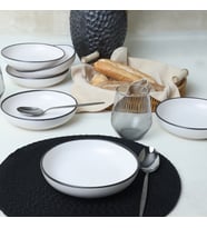 Keramika Simply Nordic Yemek Tabağı 18 Cm 6 Adet 19985