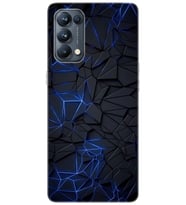 Oppo Reno 5 Pro 5G (KLH2201) Uyumlu Kılıf Desen Baskılı Silikon Karmaşık Design STK:1874