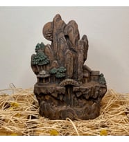 Dağ Tasarım Geri Akışlı Tütsülük, Dış Alan, Ev, İşyeriniz için 15x7x21cm, 2 tütsü ile gönderilir.
