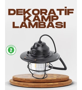 Uzun Ömürlü Bataryalı Outdoor Led Gece Lambası