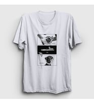 Presmono Unisex Beyaz Endure And Survive Oyun Last Of Us T-Shirt 357738tt
