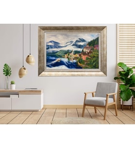 Gümüş Çerçeveli dekoratif Tablo as505