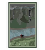 Mass Effect Eden Prime Seyahat Posteri Fan Sanatı Tablo Ahşap Poster Dekoratif