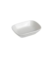 14 cm Kare Kayık Kahvaltılık ve Meze Tabağı, 6'lı set