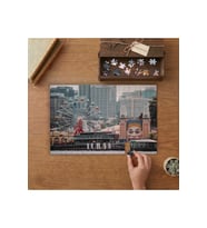 Lunapark - Eğlence Tasarımı 240 parça Ahşap Puzzle Ahşap Kutuda MP10133