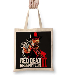 Red Dead Redemption 2 Bez Çanta Uzun Saplı