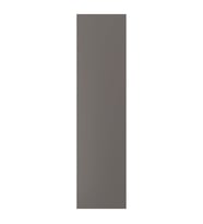Kapak, Koyu Gri, 50x195 cm, Menteşesiz