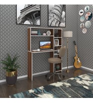 Kenzlife bilgisayar çalışma masası prost cvz 140*100*20 kitaplık sağda ofis sekreter laptop