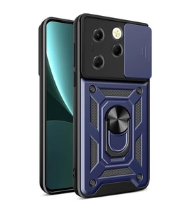 Microsonic TECNO Spark 20 Pro Kılıf Impact Resistant Lacivert