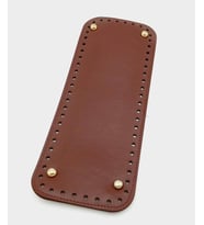 Angel Çanta Aksesuar Suni Deri Bordo Renk 30X12 cm Dikdörtgen Çanta Tabanı (Light Gold Aparatlı)