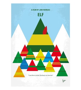 No699- Elf Tablo Ahşap Poster Dekoratif