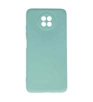 Xiaomi Redmi Note 9 5g Kılıf Nano İçi Kadife Silikon - Turkuaz