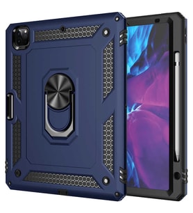Lexroo iPad Pro 12.9 2020 (4.Nesil) Kılıf Tablet Vega Kılıf - Mavi