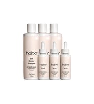 Hairxr 3 Adet Saç Uzatıcı Güçlendirici Besleyici Saç Şampuanı 150 ml ve Saç Serumu 30 ml bir arada
