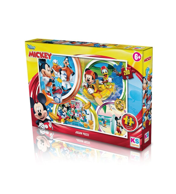 Mickey Mouse 200 Parça Puzzle FABBATOYS