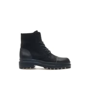 Pierre Cardin Erkek Hakiki Deri Casual Günlük Bot (40-44) 24k 77810 M Siyah Nubuk (Siyah)