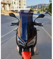 MOTOCAM QJ ATR 125 Ön Cam 2023-2026 Model 75cm Siyah Renkli 4mm UZUN