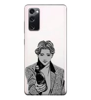 Samsung Galaxy S20 FE Uyumlu Anime Monster Tasarımlı Şeffaf Telefon Kılıfı