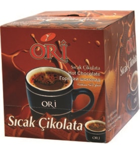 ORİ SICAK ÇİKOLATA TEK İÇİMLİK İÇECEK 20 PAKET