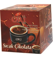 ORİ SICAK ÇİKOLATA TEK İÇİMLİK İÇECEK 20 PAKET