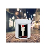 Kapalı Kafa Küllük Self Control Baskılı Kül Tablası K-147