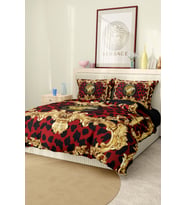 Çift Kişilik Nevresim Takımı Pamuklu Saten Kumaş 6 Parça 3D Dijital Baskı Duvet Cover Set Model.