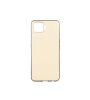 Oppo A73 Uyumlu Kılıf Zore Premier Silikon Kapak (Gold)