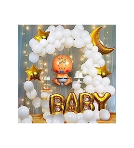 Baby Lüks Doğum Günü Balon Set