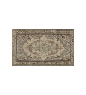 El Yapımı Vintage Eskitme Halı 168x285 cm 7540
