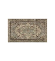 El Yapımı Vintage Eskitme Halı 168x285 cm 7540