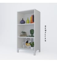 Kenzlife kitaplık tuğçe 088*030*020 byz ayaklı mutfak dolabı banyo ofis ayakkabılık kiler