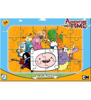Laço Kids Adventure Time 24 Parça Frame Puzzle AW7608