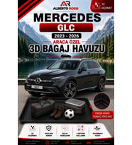 Mercedes Glc ( ) 4D 2015 - 2022 Araca Özel 3D Bagaj Havuzu