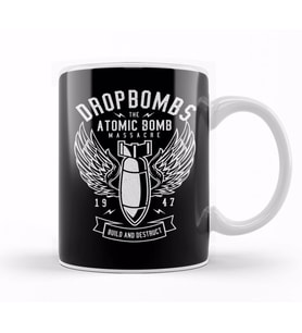 Drop Bombs Kupa Bardak Porselen
