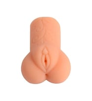 Çift Girişli Realistik Yapay Vajina Masturbator-va263-cm2 (Ten)