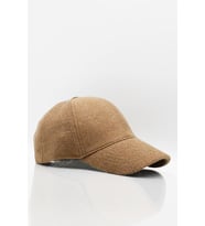 Erkek Beyzbol Şapkası Yün Kışlık Kep-Camel