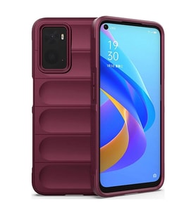 Realme 9i 4g Kılıf Optimum Silikon - Bordo