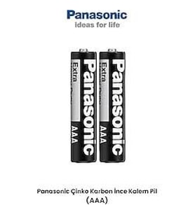 PANASONİC 2 Lİ KUMANDA PİLİ