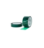 Isıya Dayanıklı Yeşil Polyester Bant Maskeleme Bandı 38mm X 66mt
