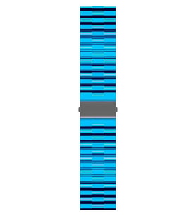 Samsung Galaxy Watch Active 2 44mm Uyumlu 20mm Kordon Şeffaf Renkli Transparan KRD-27 Kayış